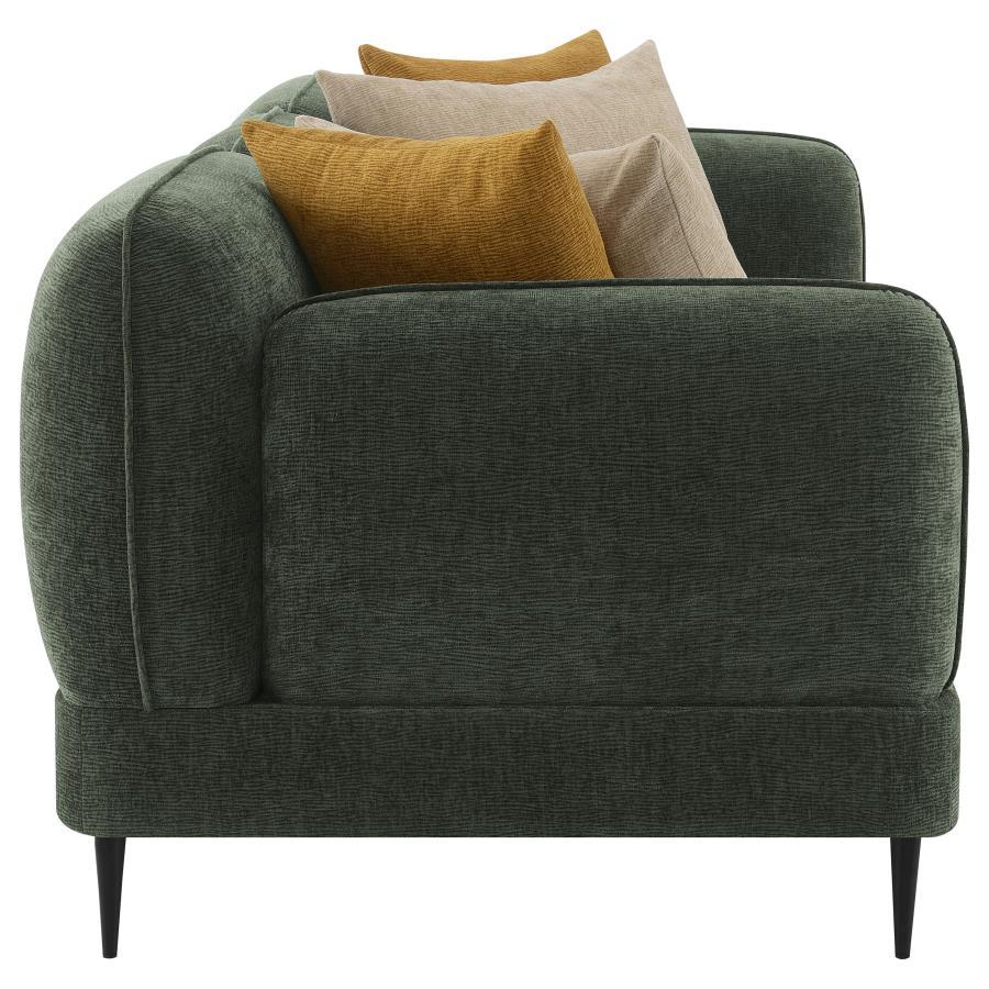 Jade - 2 Piece Chenille Upholstered Sofa Set