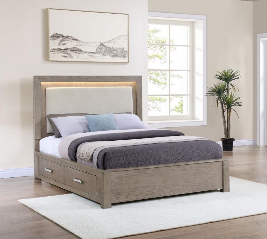 Kenora - LED Storage Bed by Coaster Fine Furniture | Bel Furniture