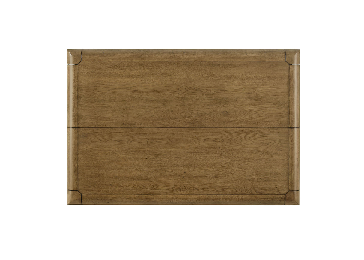 Cockrell - Counter Height Table ( With 18"Leaf) - Light Brown