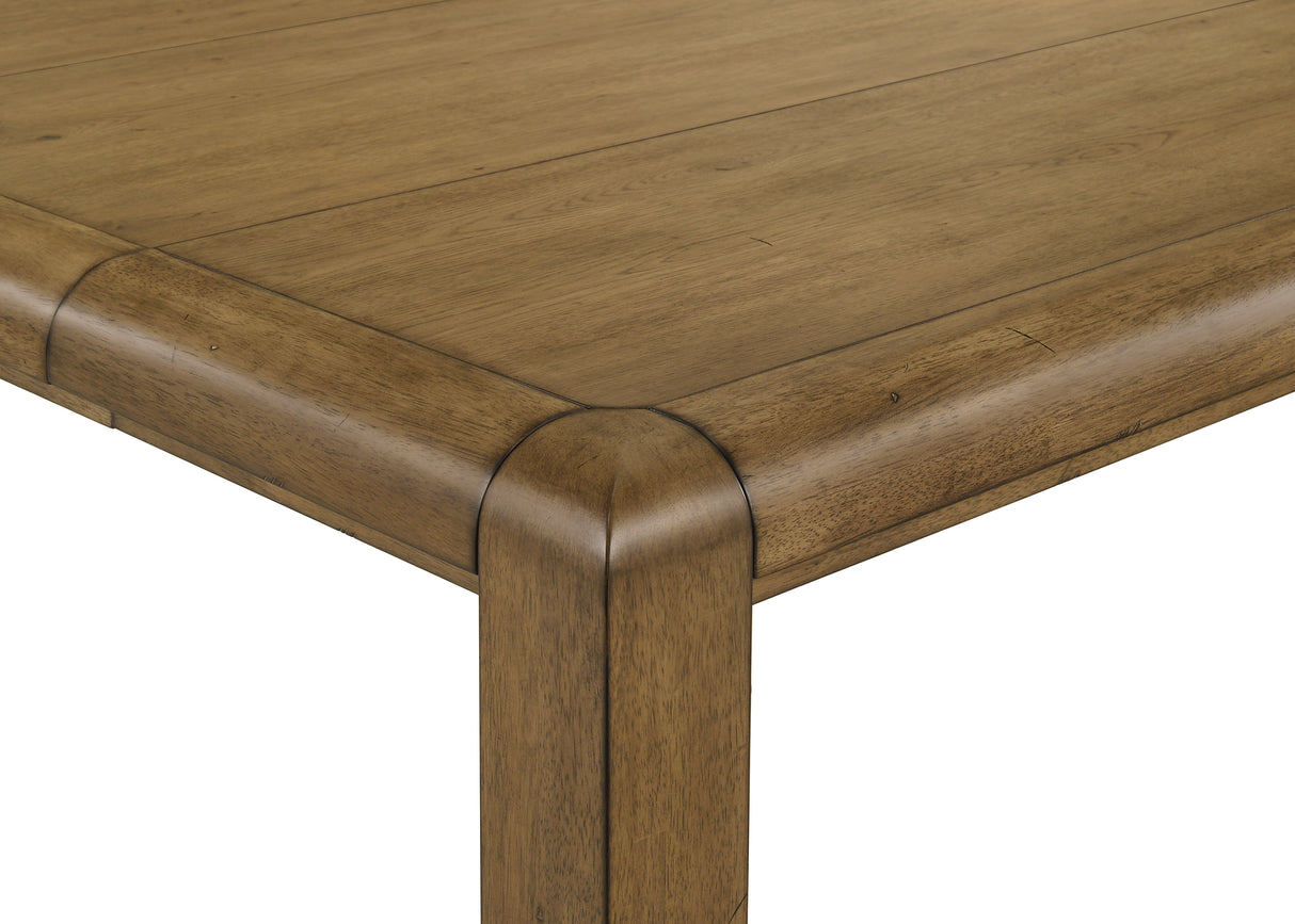 Cockrell - Counter Height Table ( With 18"Leaf) - Light Brown