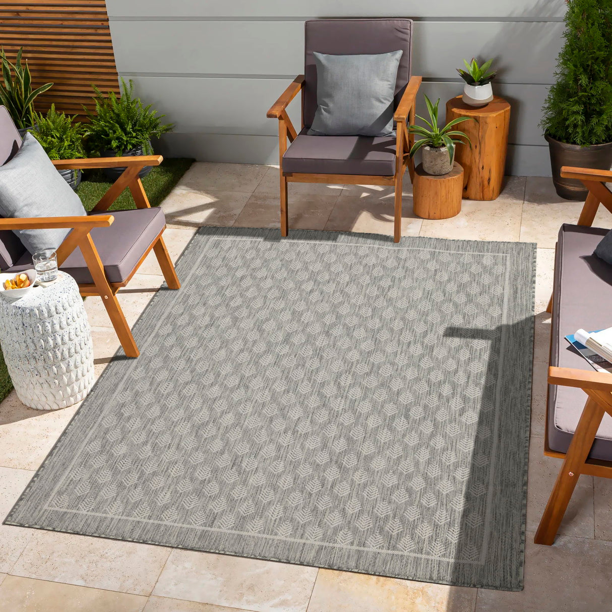 Sunshine - Indoor / Outdoor Polypropylene Area Rug by Icona Home Decor | Bel Furniture