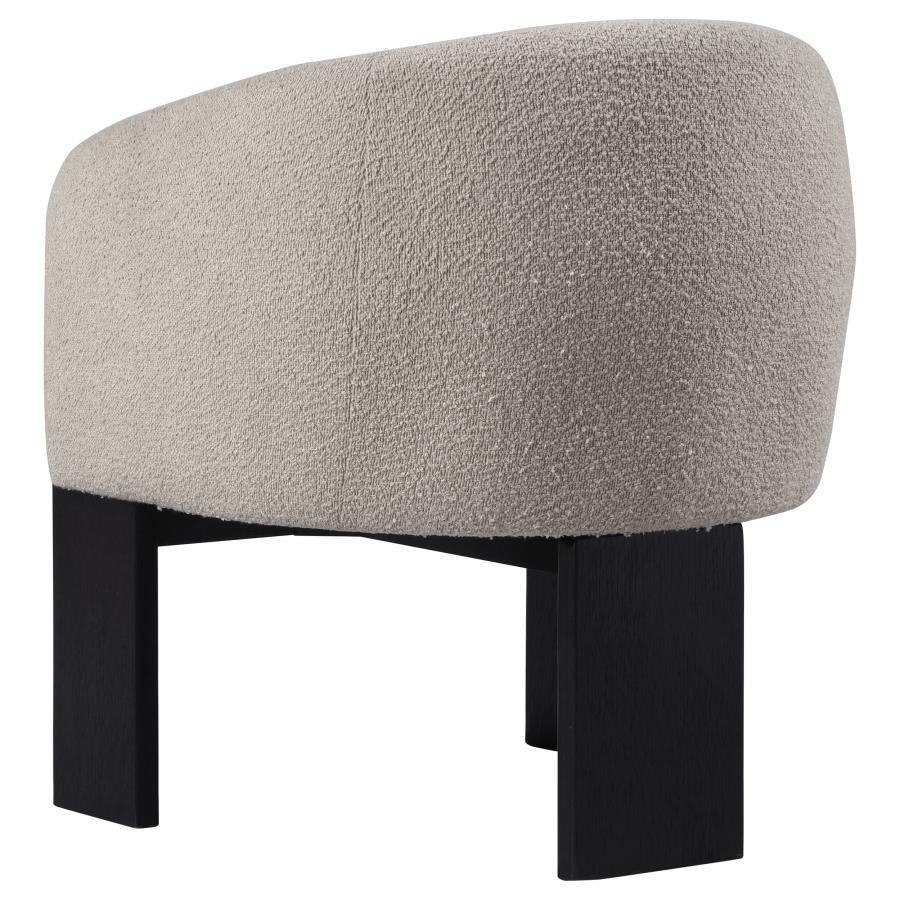 Valdez - Boucle Upholstered Barrel Back Accent Chair by CoasterEveryday | Bel Furniture