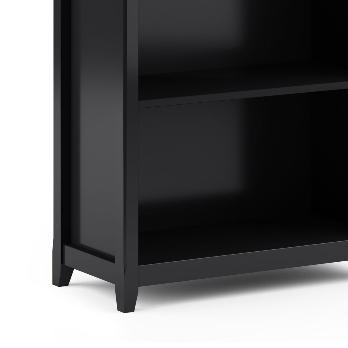 Amherst - 5 Shelf Bookcase, Handcrafted by Simpli-Home | Bel Furniture