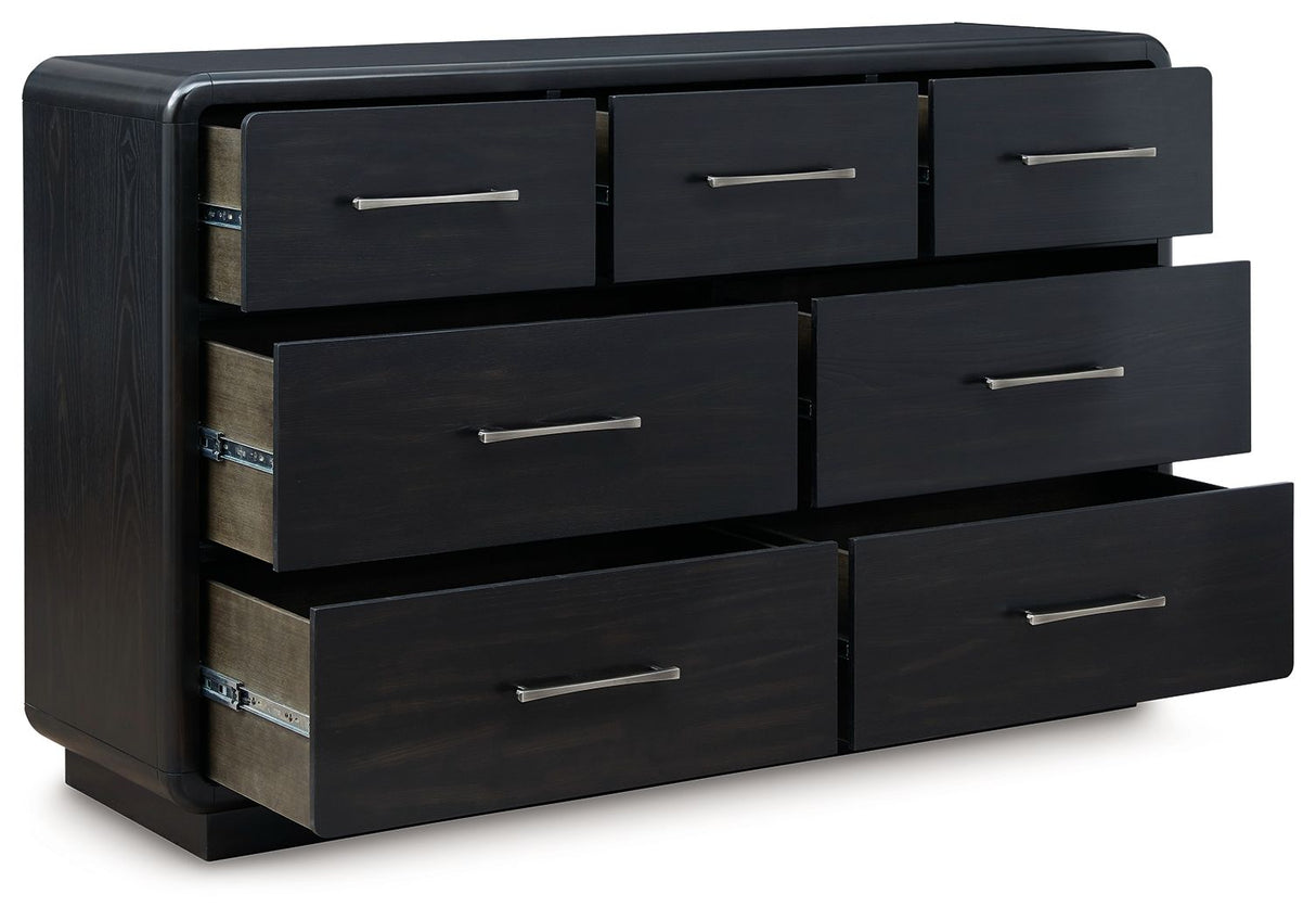 Rowanbeck - Black - Dresser by Signature Design by Ashley® | Bel Furniture