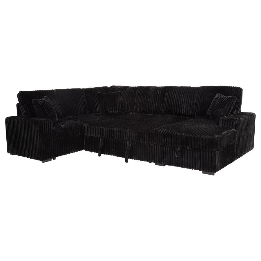 Devonshire - Sleeper Sectional Sofa Storage Chaise