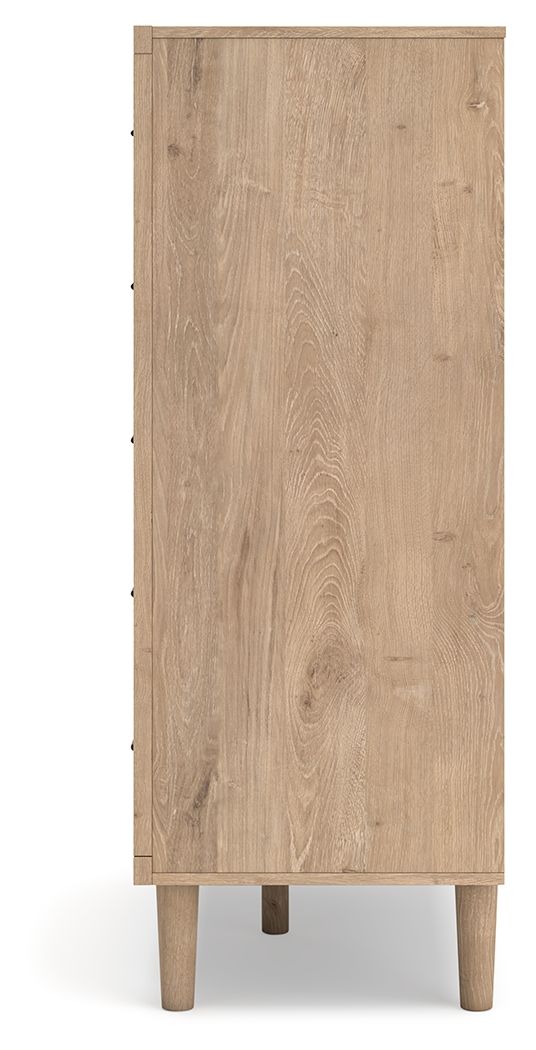 Cielden - Two-Tone - Five Drawer Wide Chest by Signature Design by Ashley® | Bel Furniture