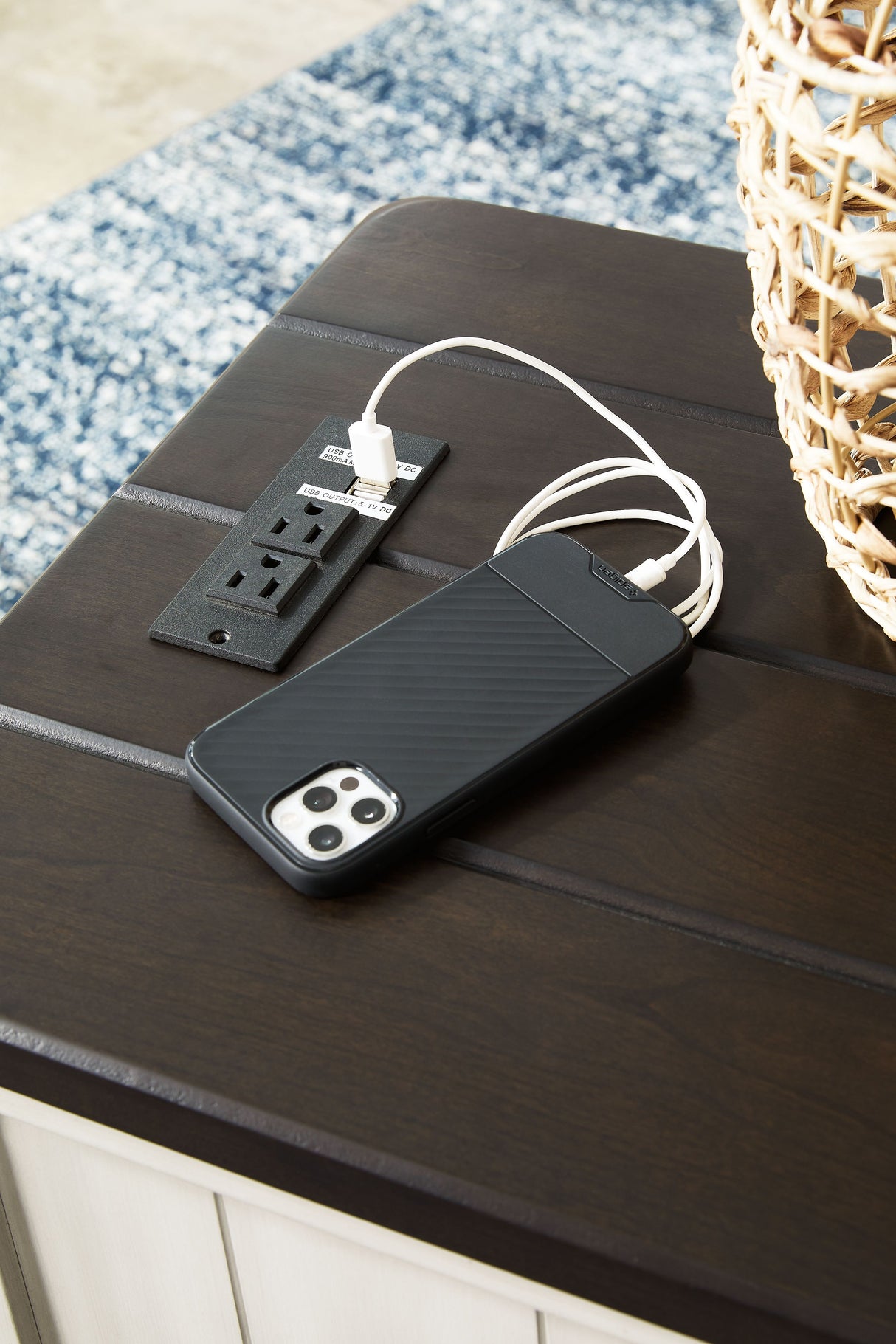 Darborn - Gray / Brown - Chair Side End Table by Signature Design by Ashley® | Bel Furniture