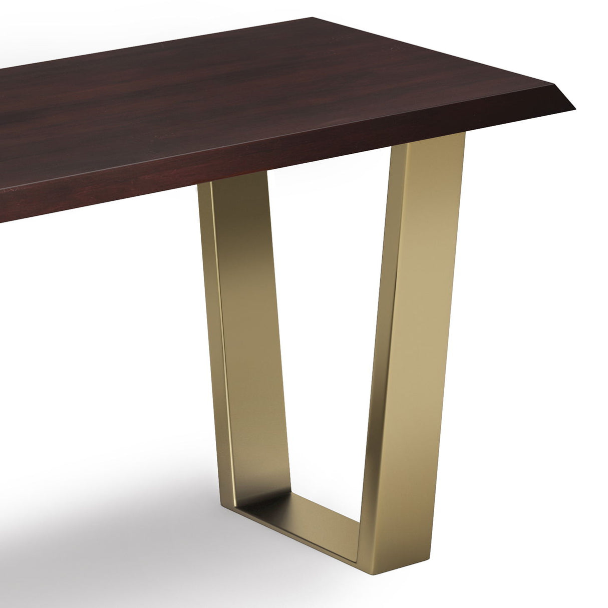 Lewis - Bench - Cognac by Simpli-Home | Bel Furniture