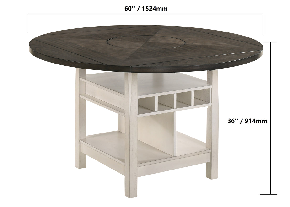 Conner Chalk Grey Ctr Ht Table