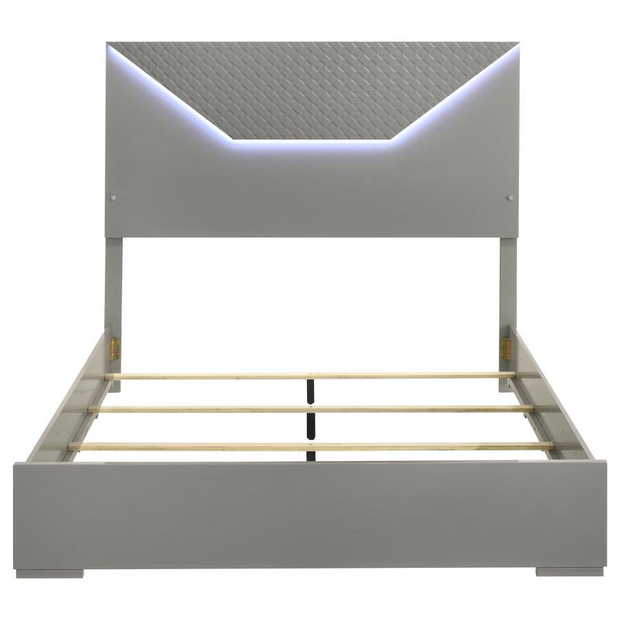 Ives - Panel Bed LED Headboard by Coaster Fine Furniture | Bel Furniture