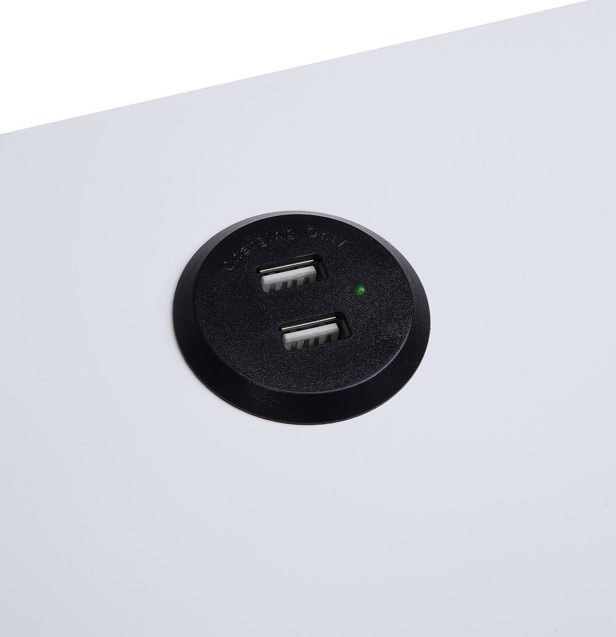 Fierce - Accent Table With Built - In USB Port by Urban Nest | Bel Furniture