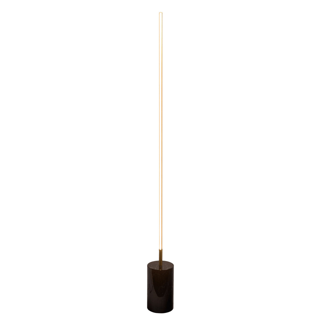Prism - LED Floor Lamp With On / Off Switch Faux Marble Base - Gold / Marble by Ashcroft Furniture | Bel Furniture