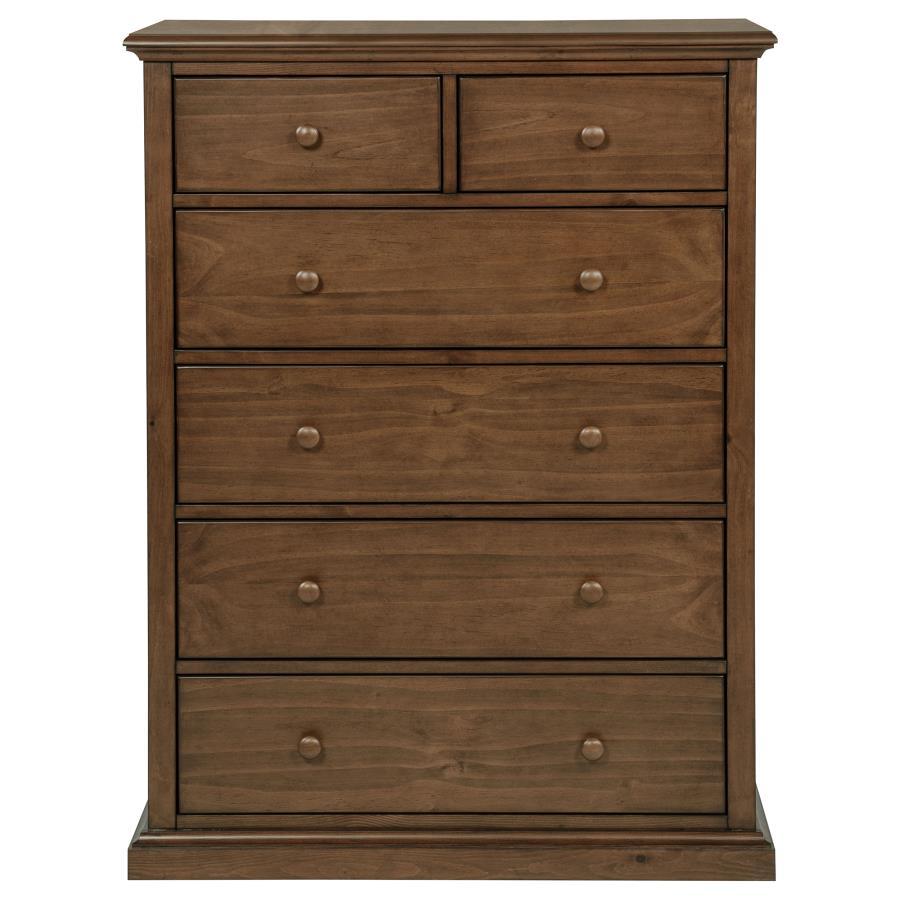 Sumerlin - 6-Drawer Bedroom Chest Of Drawers by Coaster Fine Furniture | Bel Furniture