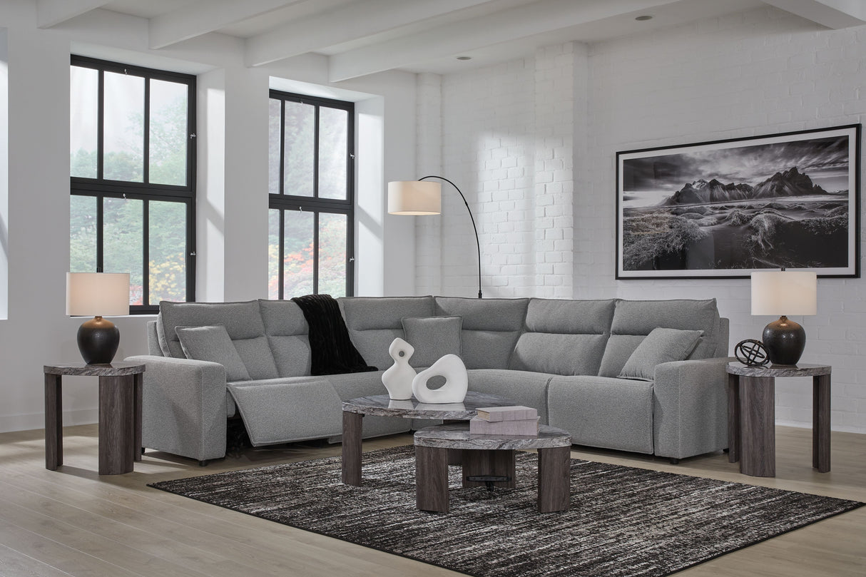 Modmax - Salt And Pepper - Reclining Sectional by Signature Design by Ashley® | Bel Furniture