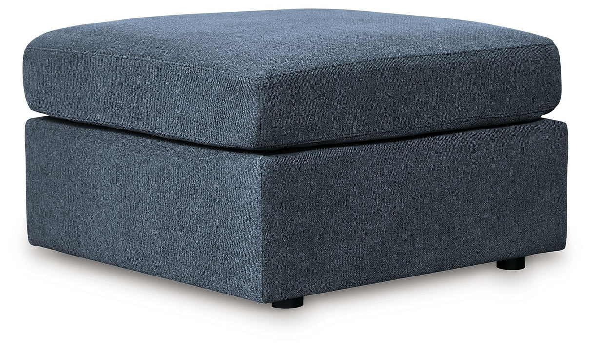 Modmax - Ink - Oversized Accent Ottoman - Fabric by Signature Design by Ashley® | Bel Furniture