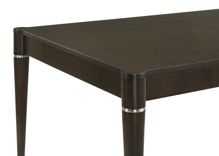 Reseda - Extension Leaf Dining Table - Ash Brown by Coaster Fine Furniture | Bel Furniture