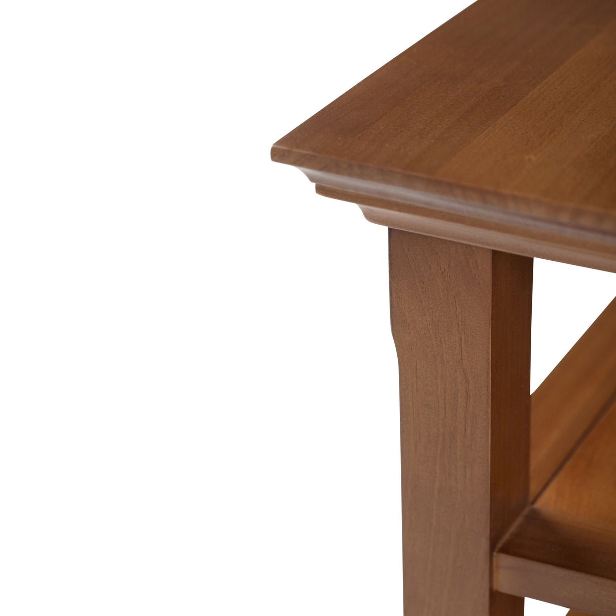 Acadian - Handcrafted End Table by Simpli-Home | Bel Furniture