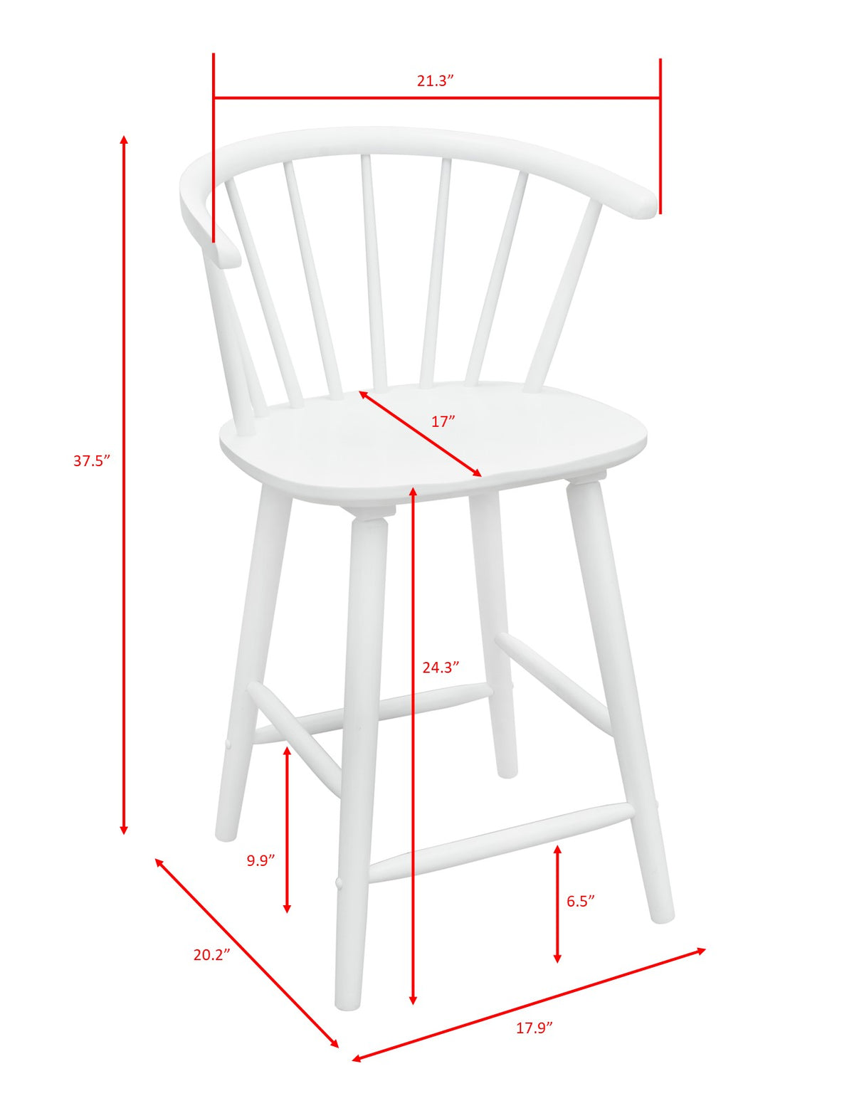 Janna - Counter Height Stool
