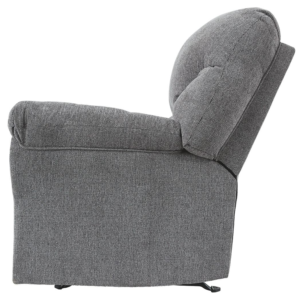 Allmaxx - Pewter - Rocker Recliner by Benchcraft® | Bel Furniture