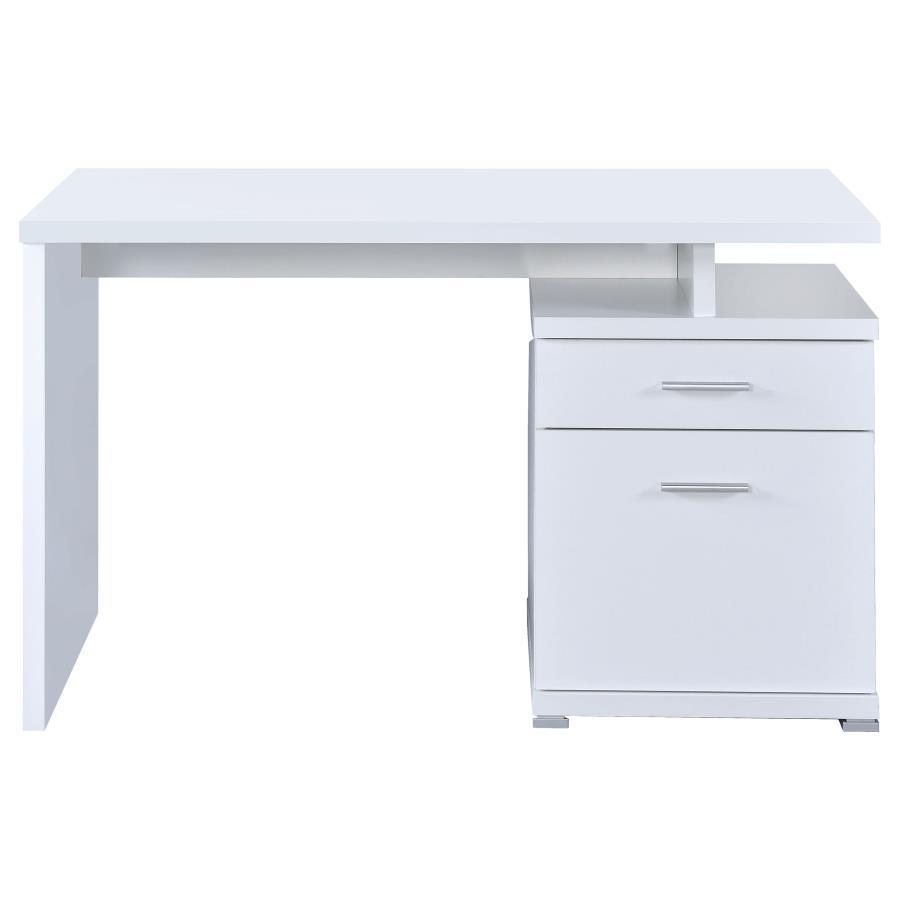 Irving - 2-Drawer Office Computer Desk by CoasterEveryday | Bel Furniture
