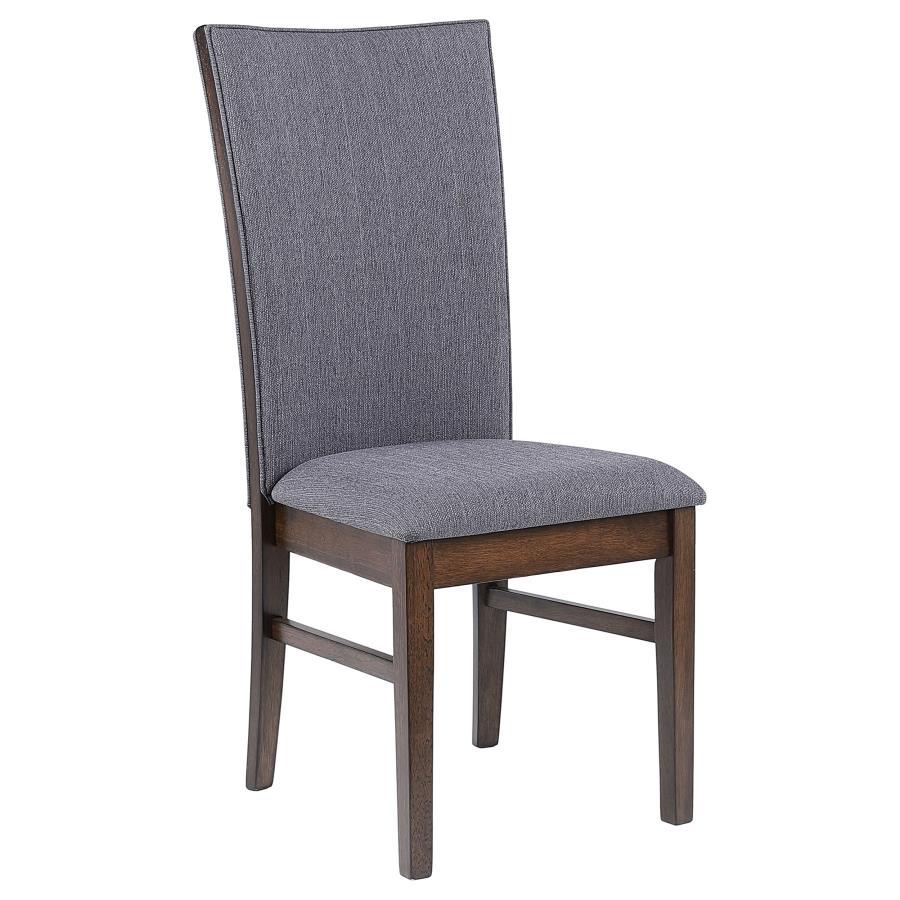 Sherwood - Upholstered Dining Side Chair (Set of 2) - Gray by Coaster Fine Furniture | Bel Furniture