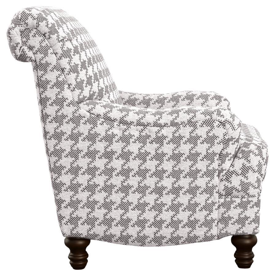Glenn - Upholstered English Arm Accent Chair by CoasterElevations | Bel Furniture