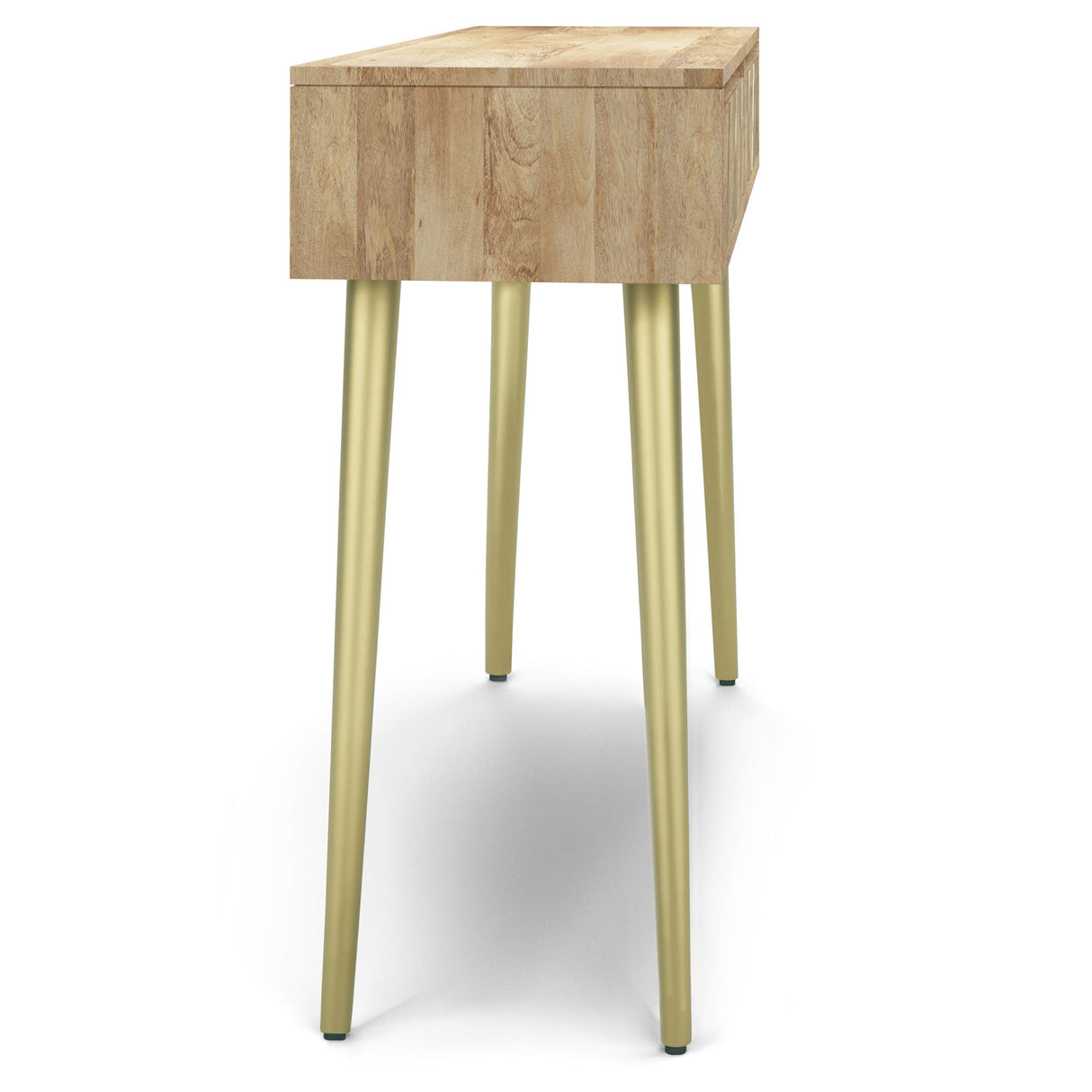 Jager - Console Table - Natural by Simpli-Home | Bel Furniture