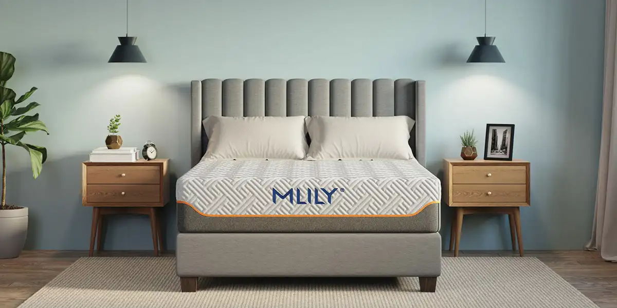 Fusion Supreme - 11.5" Medium Hybrid Luxury Mattress White by MLily | Bel Furniture