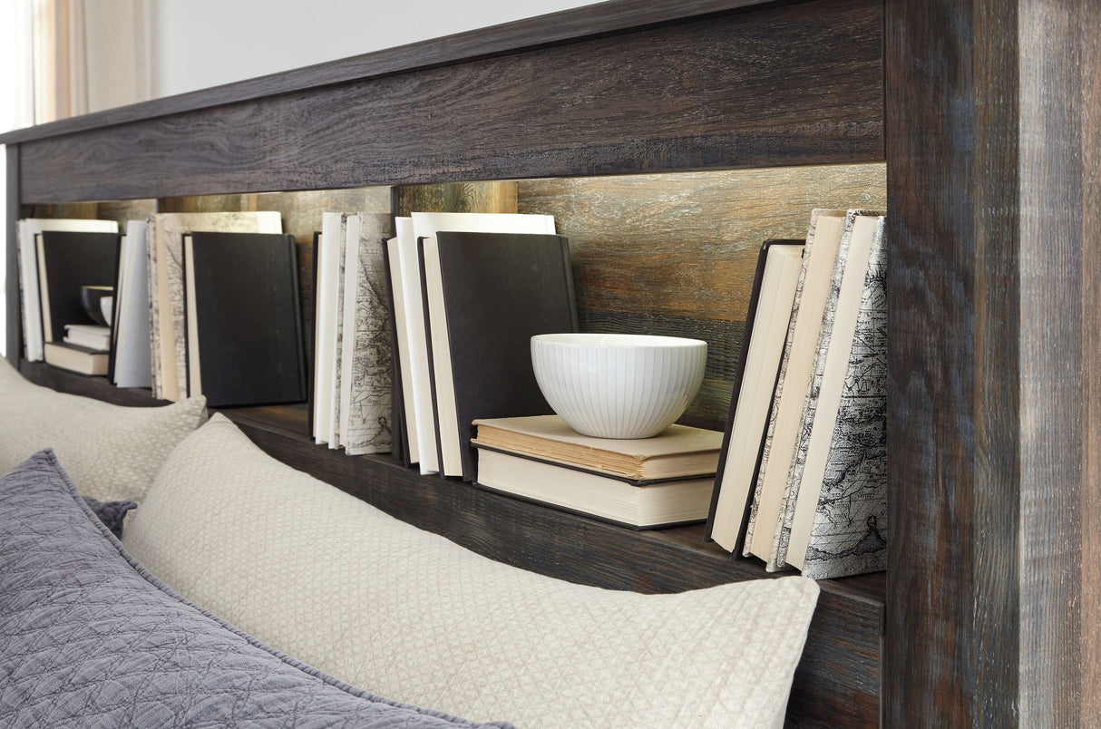 Drystan - Bookcase Headboard by Signature Design by Ashley® | Bel Furniture