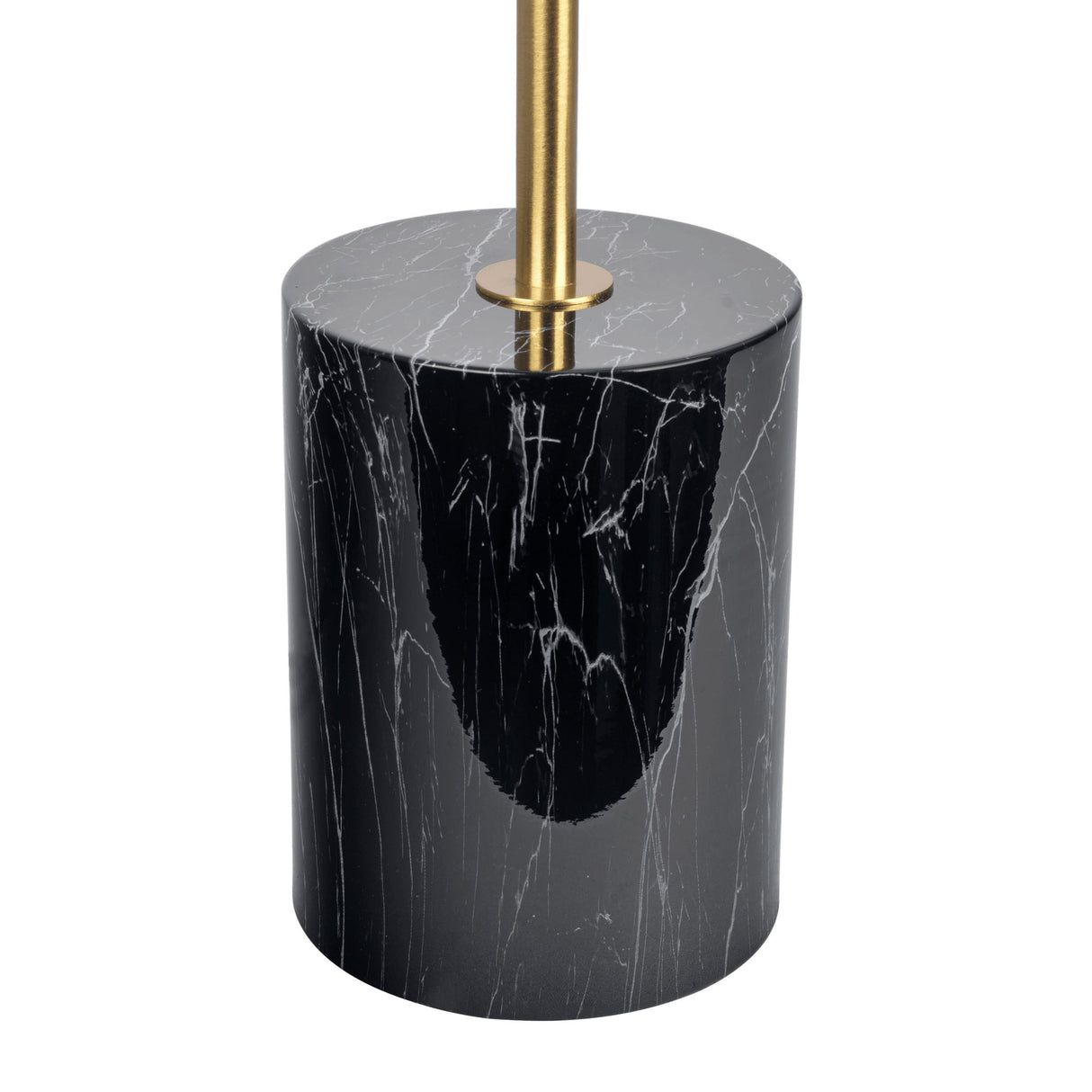Nova - Hydro Table Lamp With On / Off Switch Double Lamp - Black / Gold / Marble by Ashcroft Furniture | Bel Furniture