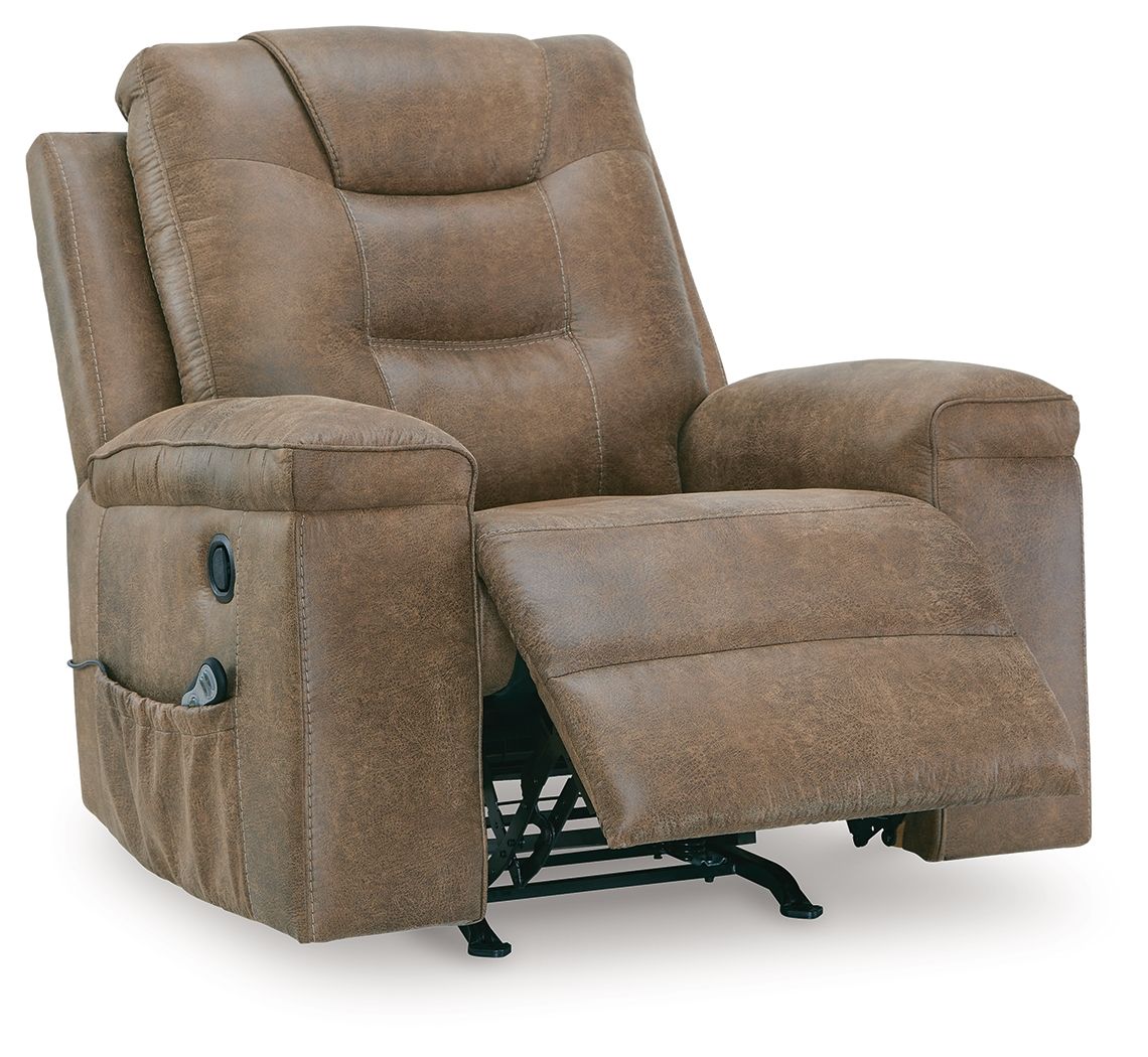 Stockworth - Earth - Rocker Recliner by Signature Design by Ashley® | Bel Furniture