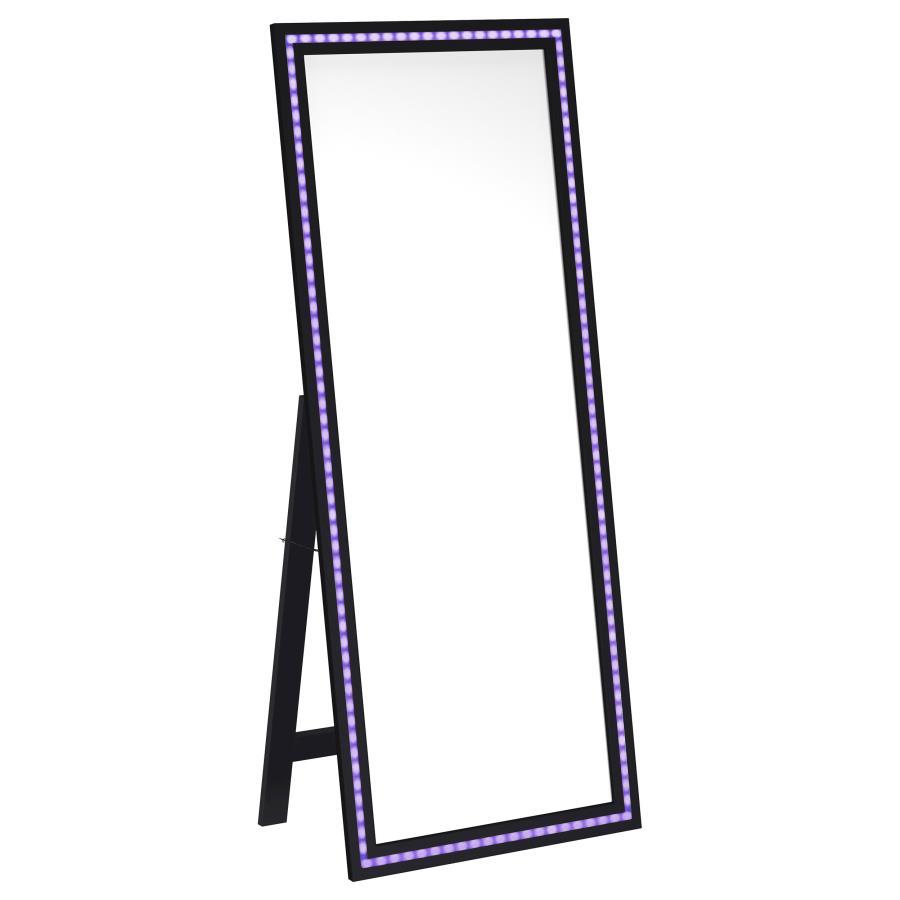 Windrose - Tempered LED Standing Mirror by Coaster Fine Furniture | Bel Furniture