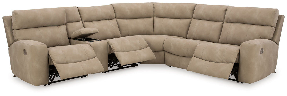 Next-gen Durapella - Power Reclinering Sectional Set by Signature Design by Ashley® | Bel Furniture