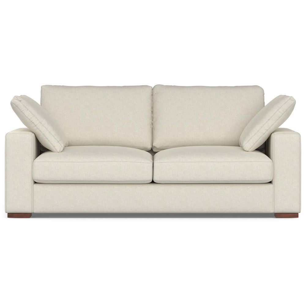 Charlie - Deep Seater Sofa Beige 40"W x 78"D x 32"H by Simpli-Home | Bel Furniture