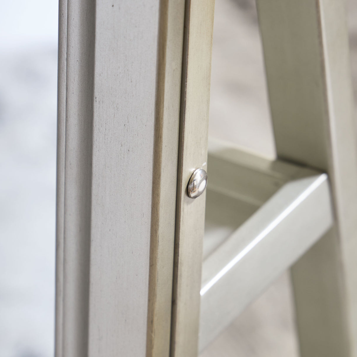 Evesen - Champagne - Floor Standing Mirror With Storage by Signature Design by Ashley® | Bel Furniture