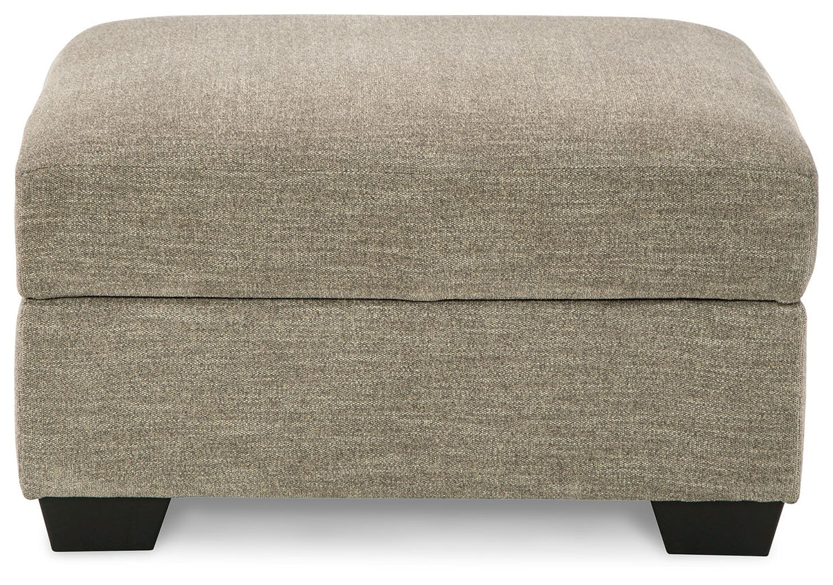 Creswell - Stone - Ottoman With Storage by Signature Design by Ashley® | Bel Furniture