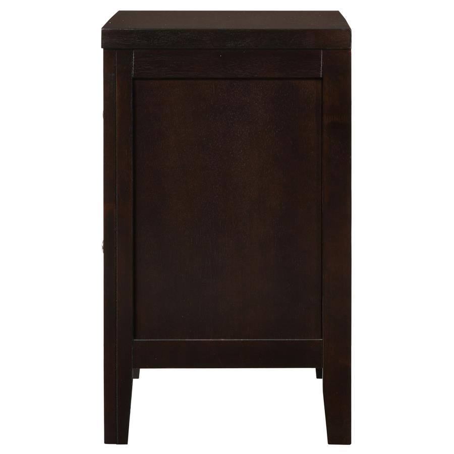 Carlton - 2-Drawer Nightstand - Cappuccino by CoasterEveryday | Bel Furniture