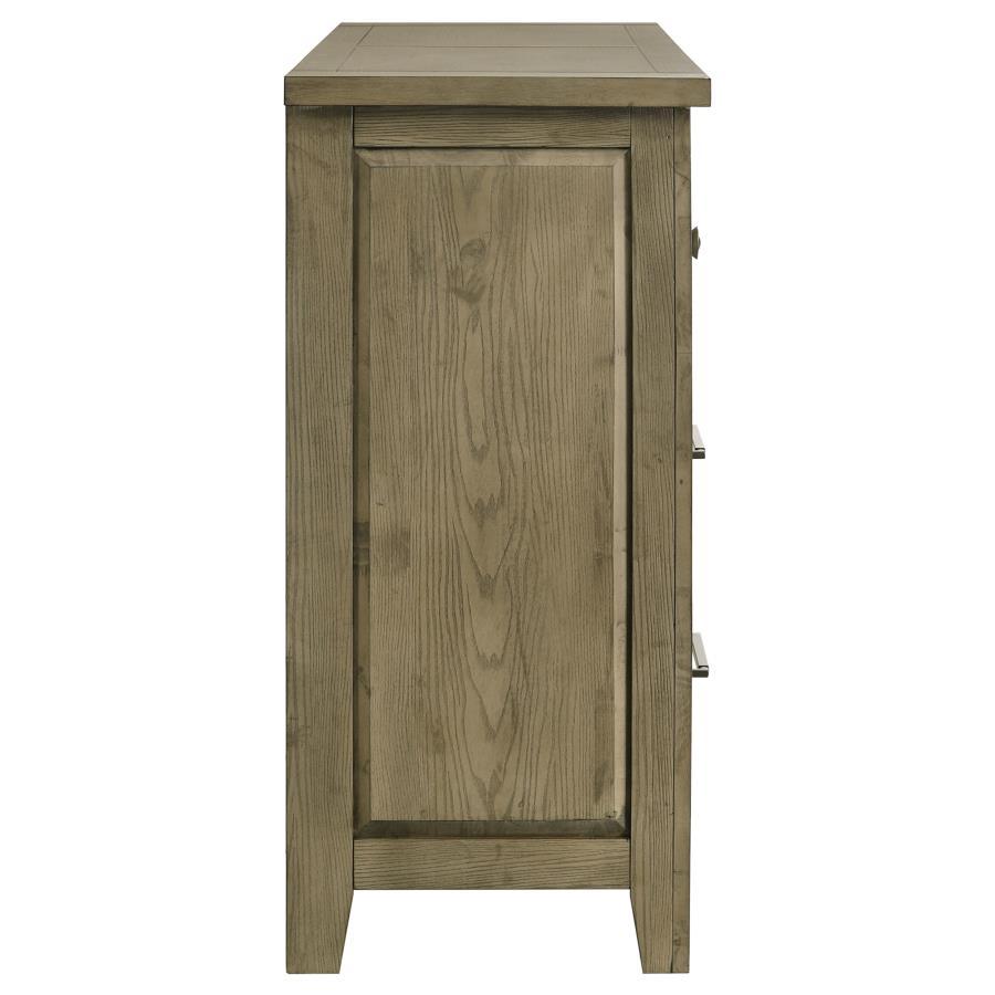 Hazlewood - 6-Drawer Bedroom Dresser Cabinet