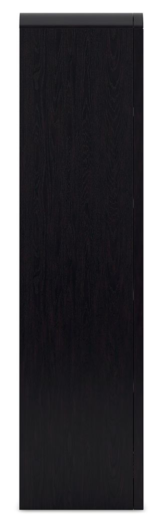 Rowanbeck - Black - Large Bookcase by Signature Design by Ashley® | Bel Furniture