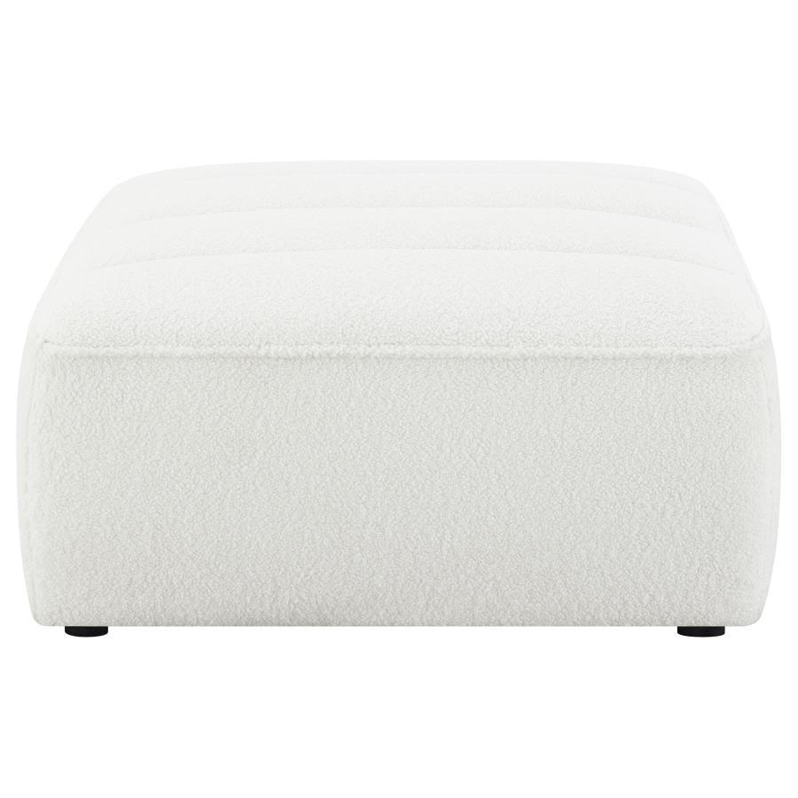 Sunny - Square Upholstered Ottoman by CoasterElevations | Bel Furniture