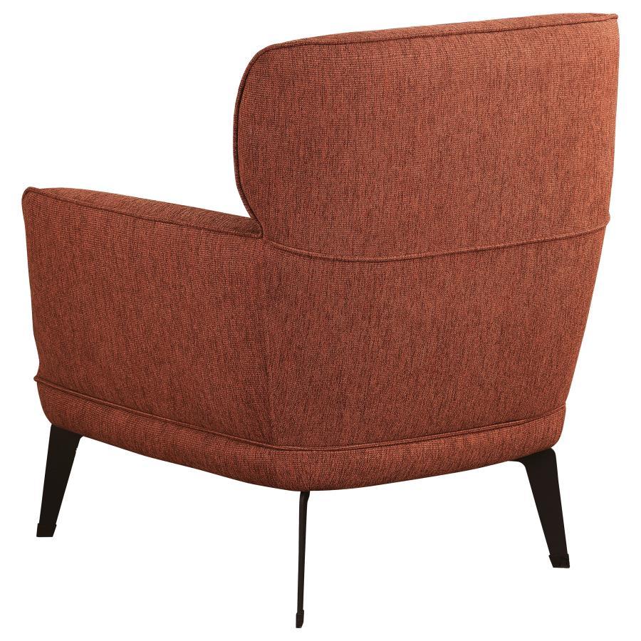 Andrea - Upholstered Crecent Arm Accent Chair by Coaster Fine Furniture | Bel Furniture