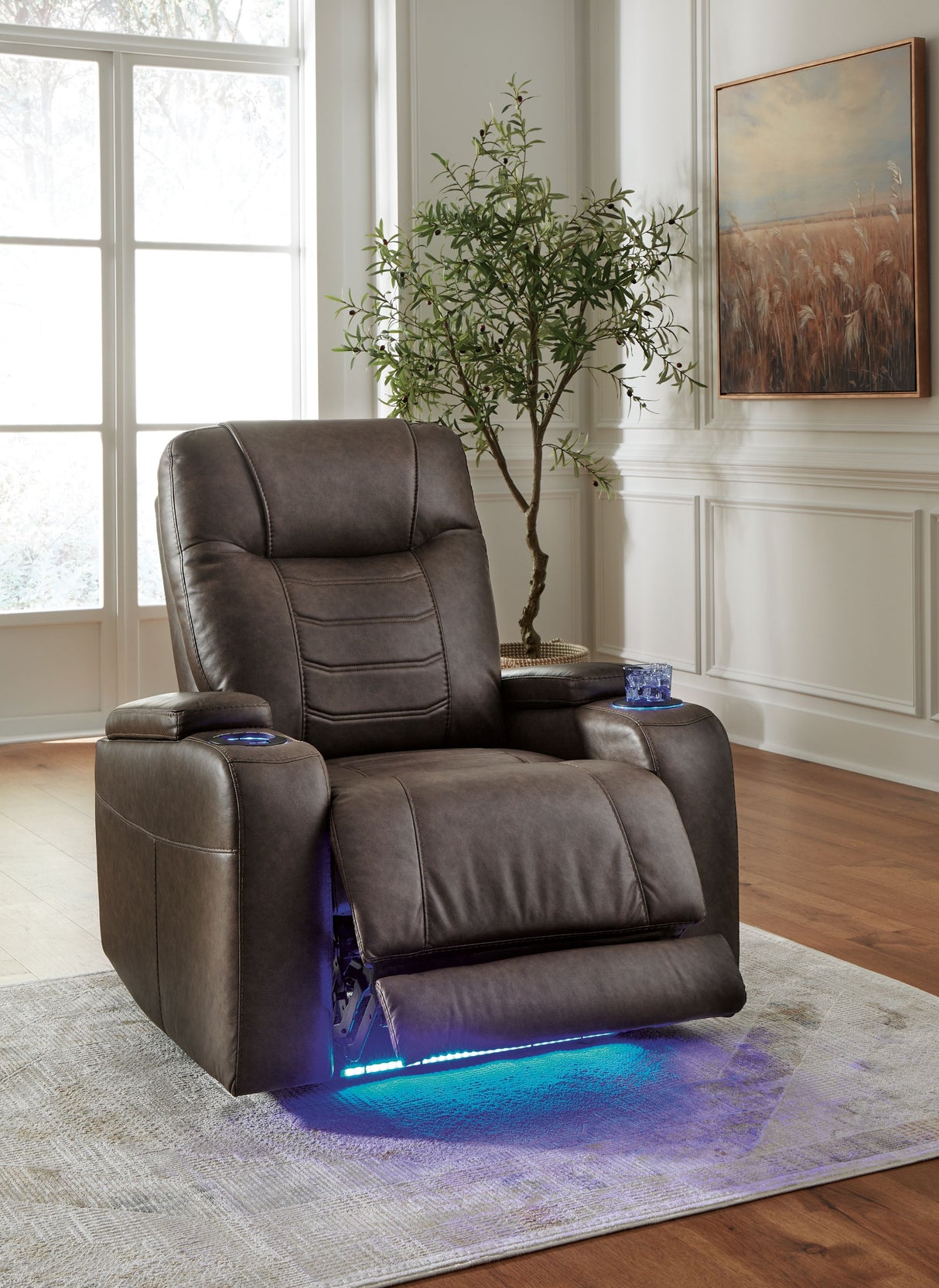 Schooner Rocks - Power Recliner / Adj Headrest by Signature Design by Ashley® | Bel Furniture