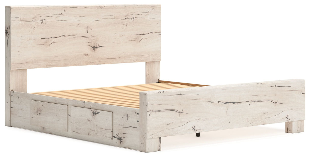 Lawroy - Panel Bed With Storage by Signature Design by Ashley® | Bel Furniture