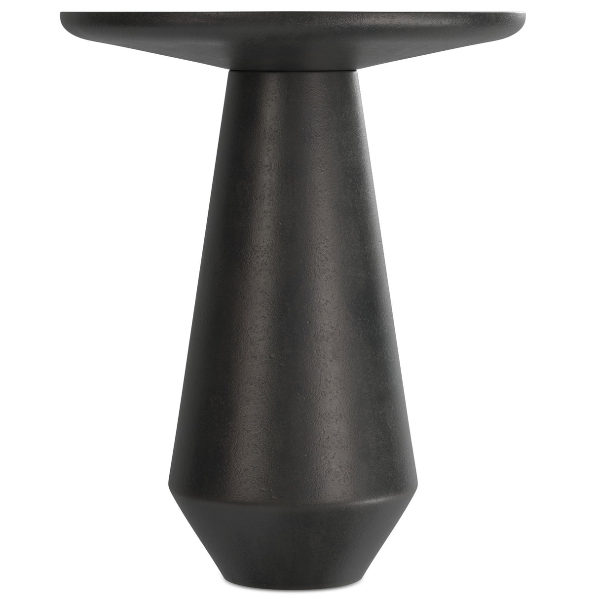 Gloria - Cast Aluminum Side Table - Black by Simpli-Home | Bel Furniture