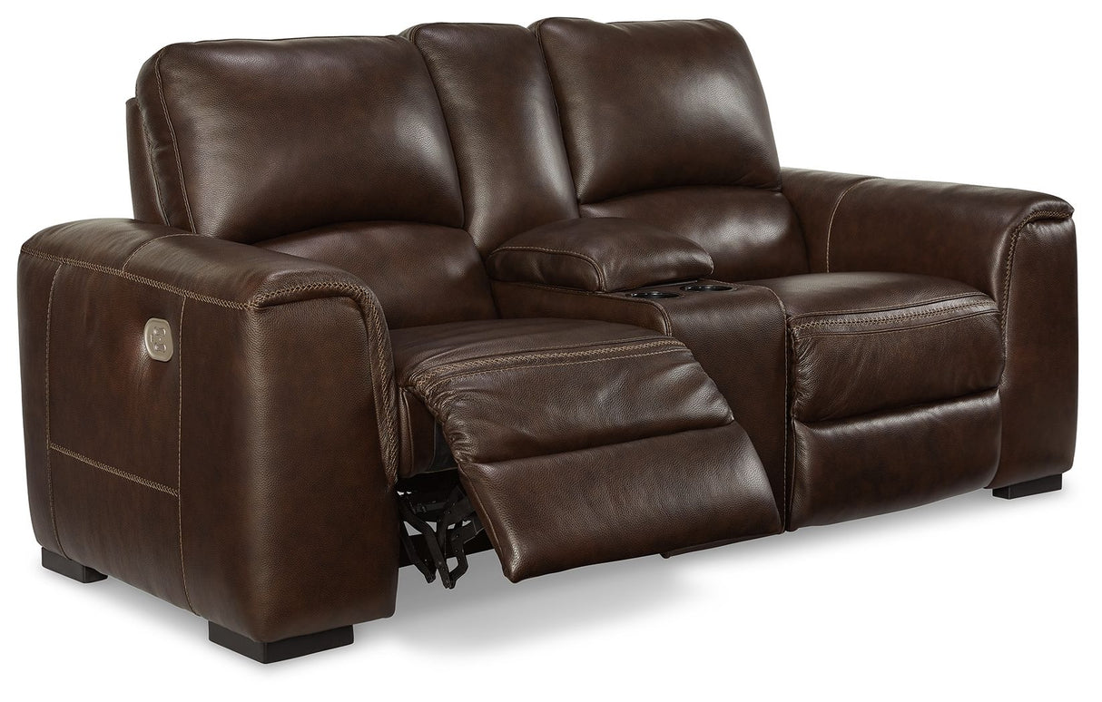Alessandro - Power Reclining Loveseat by Signature Design by Ashley® | Bel Furniture