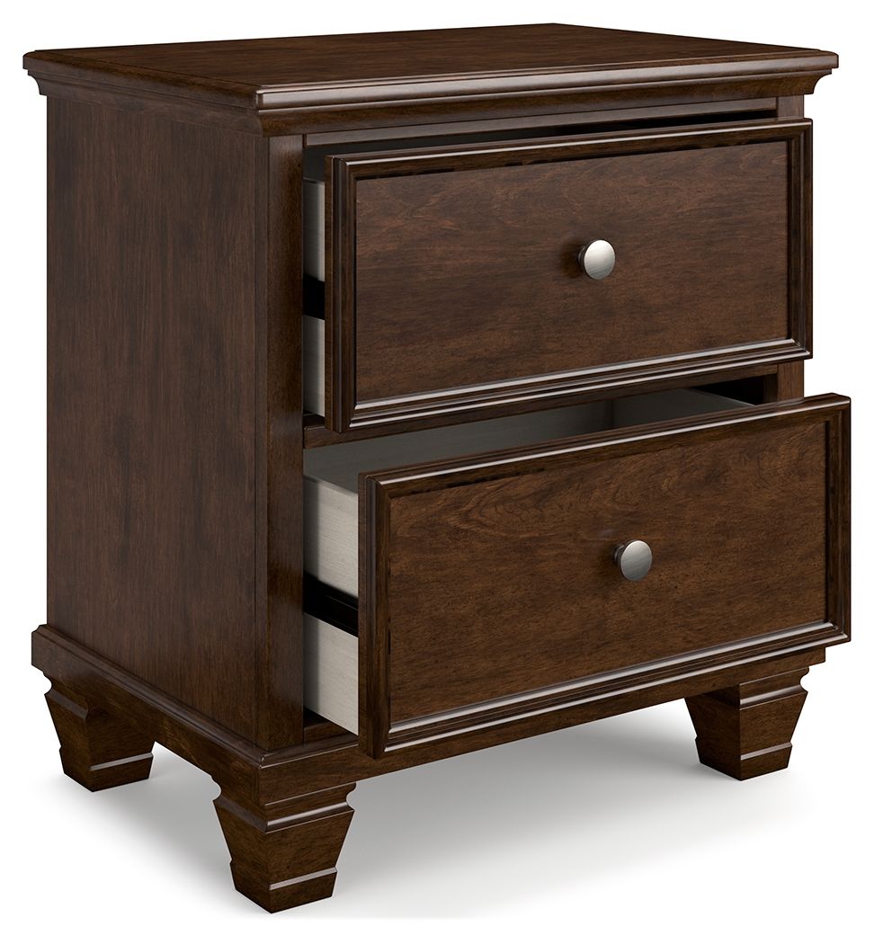 Danabrin - Brown - Two Drawer Nightstand by Signature Design by Ashley® | Bel Furniture