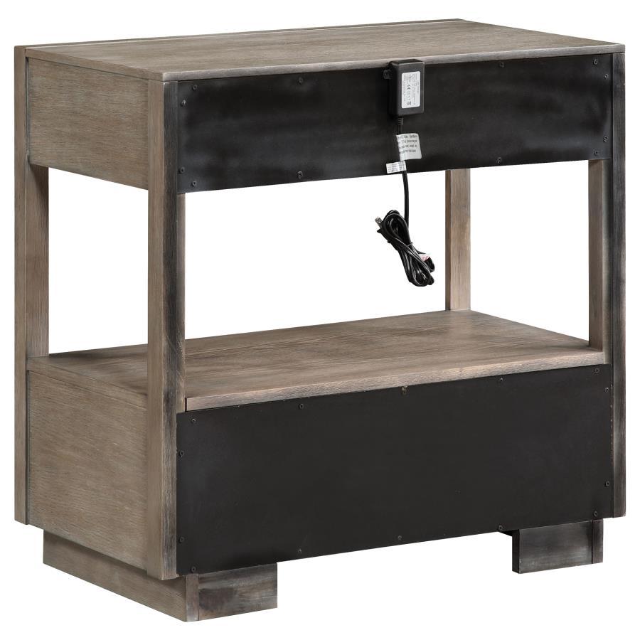 Durango - 2-Drawer Nightstand by CoasterElevations | Bel Furniture