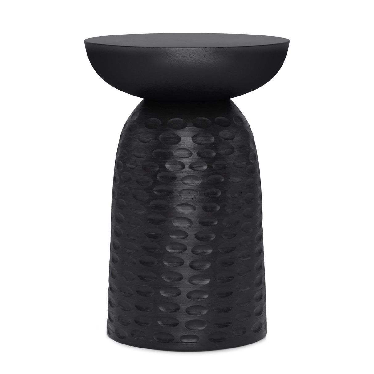 Boyd - Handcrafted Wooden Accent Table Black by Simpli-Home | Bel Furniture