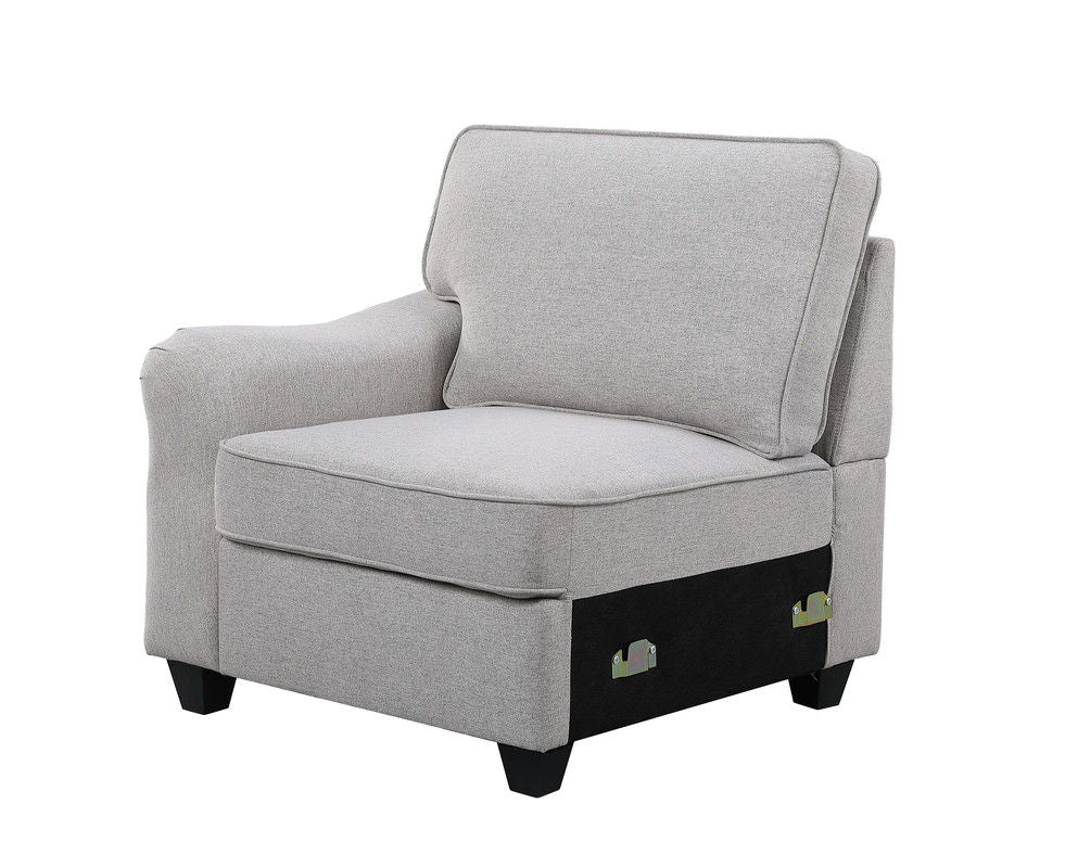 Leo - Comfor Modular Sofa And Ottoman by Lilola Home | Bel Furniture