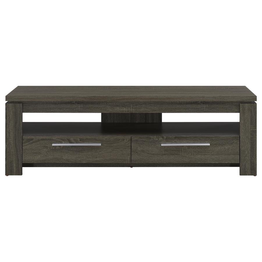 Elkton - 2-Drawer Engineered Wood 59" TV Stand by CoasterEssence | Bel Furniture